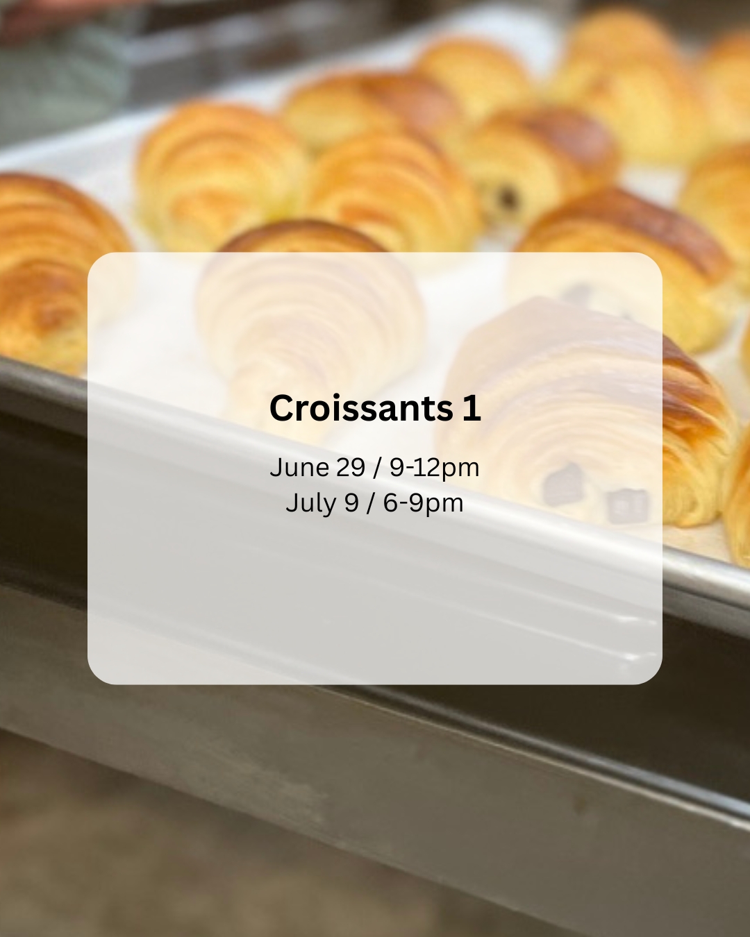 Crossaints I